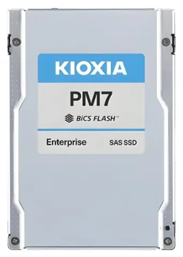KIOXIA PM7- R 15,38 TB / SSD disk / 2,5 "SAS 24 Gb/s / Self-Encrypting Drive (KPM7VRUG15T3)