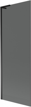 MEXEN/S - Next L vaňová zástena FIX 70 x 150, grafit, čierna 895-070-000-03-40-70