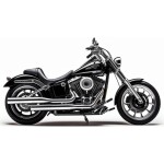 Jedlý papier motorka Harley 19,5 cm - Pictu Hap - Pictu Hap