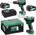 Hikoki HIKOKI.SET 18V KC18DCWBZ (DV18DC + WH18DC) 2xBSL36A18 HITSYSTEM