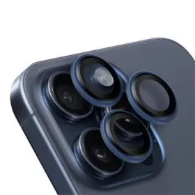 Obal:Me Ochrana Šošoviek pre Apple iPhone 15 Pro/15 Pro Max Blue Titanium (57983125792)