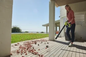 Ryobi RY18BLCXA-0 ONE+ / Aku fúkač lístia / 18V / Bez aku (5133006364)