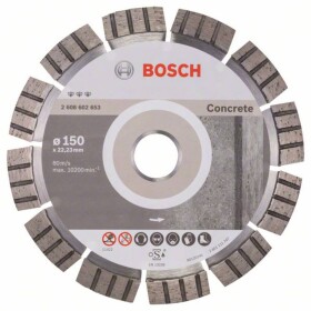 Diamantový kotúč 150 mm, Bosch Best for Concrete (2608602653)