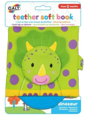 Galt Detská knižka s hryzátkom - dinosaury / od 0 mesiacov (GA1005275)