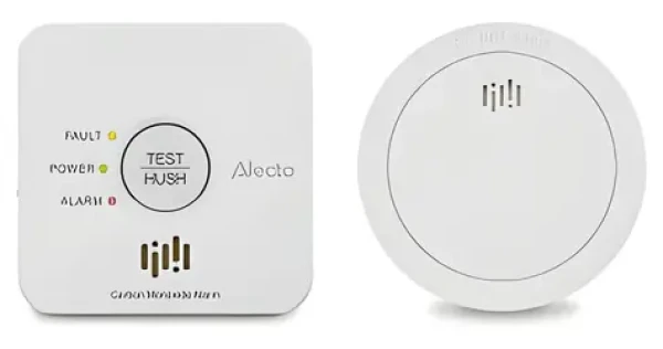 Alecto SDX04 / Sada detektorov dymu a CO / SD1030 + COA1920 / 85 dB / batéria 10 rokov (SDX04)