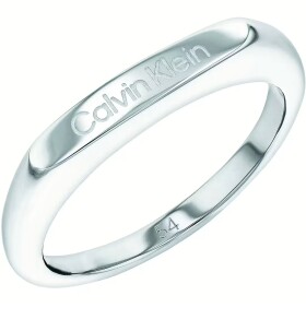 Calvin Klein Štýlový prsteň ocele Faceted 35000187 mm