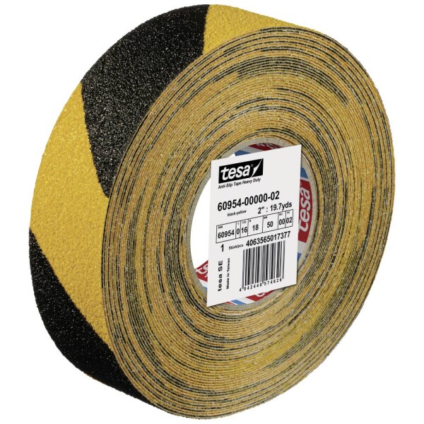 Tesa ANTI-RUTSCH 60954-00000-02 Anti-slip tape tesa® čiernožltá (d x š) 18 m x 50 mm 1 ks; 60954-00000-02