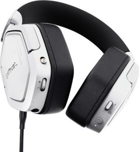 Trust TRUST Herní sluchátka GXT 493W Carus, Bluetooth, 2.4GHz, bílá