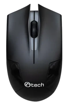 C-tech WLM-08 čierna / Bezdrôtová myš / 1200DPI / 3 tlačidlá / USB nano receiver (WLM-08)