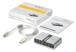 StarTech USB zvukový adaptér / Externá zvuková karta / 7.1 kanálov / USB / Line-In / C-Media CM6206 (ICUSBAUDIO7D)