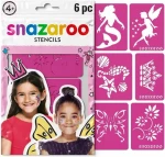 SNAZAROO Šablóny na tvárovej farby Fantasy 6ks