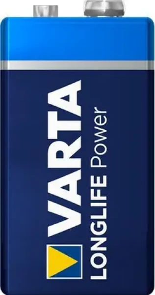 Varta LONGLIFE Power 9V Block / Batéria / Zinok-oxid manganičitý (Zn/MnO2) / 2 ks (04922121412)