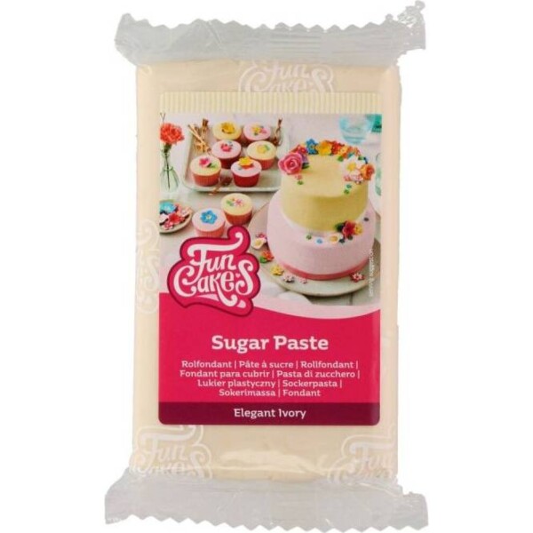 Potahovacia hmota slonovinová 250 g - FunCakes
