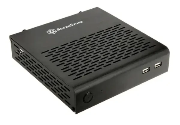 SilverStone SST-PT13B Petit čierna / Thin Mini-ITX / 2x USB 2.0 / bez zdroja / VESA 100 (SST-PT13B)