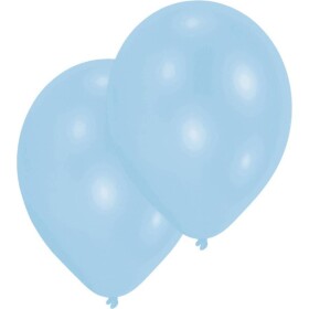 Latexové balónky modré 10ks 27,5cm - Amscan