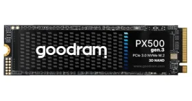 Goodram PX500 Gen.3 1TB / M.2 2280 NVMe / PCIe 3.0 / 3D NAND / R: 3300MBs / W: 2700MBs (SSDPR-PX500-01T-80-G3)