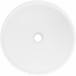 MEXEN - Onyx-01 Voľne stojace umývadlo z liateho mramoru 45 x 45, biela mat 26524500