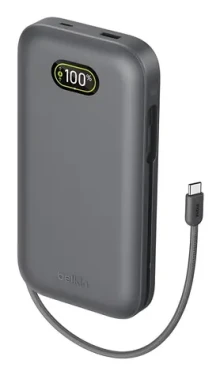 Belkin BOOST CHARGE Laptop Powerbanka s displejom / Powerbanka / USB-C kábel v balení (BPB040HQCH)