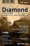 TLAMA games Obaly na karty Diamond Bronze: "7 Wonders" (65x100 mm) (80 mikrónov, 100 ks)