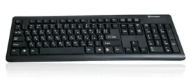 Vakoss TK-204UK čierna / drôtová klávesnica / USB / 1.4m / Cyrilice RU (TK-204UK)