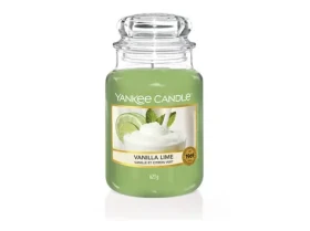 Yankee Candle Vanilla Lime veľký pohár 623g / doba horenia: až 150 h / dopredaj (1106730E)