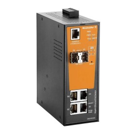 Weidmüller IE-SW-AL06M-4GTPOE-2GESFP priemyselný ethernetový switch 10 / 100 / 1000 MBit/s funkcia PoE; 2682430000