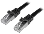 StarTech CAT6 SFTP čierna / Patch kábel / 0,5 m / RJ-45 / PoE (N6SPAT50CMBK)