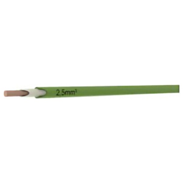 Schützinger 99021652 merací kábel, 2.5 mm², zelená, metrový tovar; 99021652