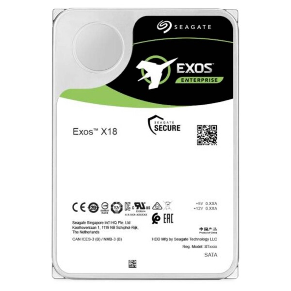 Seagate Exos X18 14TB 3.5'' SATA III (6 Gb/s) (ST14000NM000J)