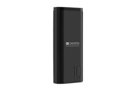 CANYON CNE-CPB010B 10 000 mAh Li-poly čierna / Power Bank / 5V / 2.1A / 1x USB / Smart IC (CNE-CPB010B)