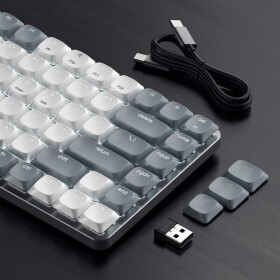 Satechi Satechi SM1 Slim Mechanical Backlit Keyboard Nordic Layout - Light Grey