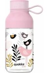 Quokka Ice Kids with strap 430ml Birds / Fľaša na vodu / pútko / tritan (8412497401529)