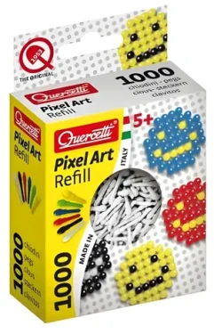 QUERCETTI Náhradné štipce Pixel Art biele