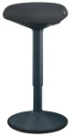 Leitz Ergo tmavo šedá / Balančná stolička / Výška 57-82 cm / Nosnosť 110 kg / Protišmyková základňa (65450089)