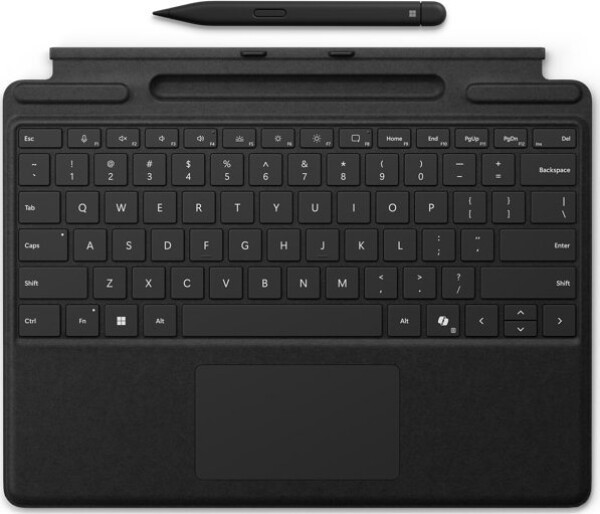 Microsoft Microsoft - Tastatur - mit Touchpad, Beschleunigungsmesser, Surface Slim Pen 2 Ablage- und Ladeschale - mit Slim Pen 2