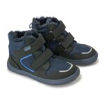 Chlapčenské zimné barefoot topánky GERO NAVY, PRO-tex, protetika, modré - 23