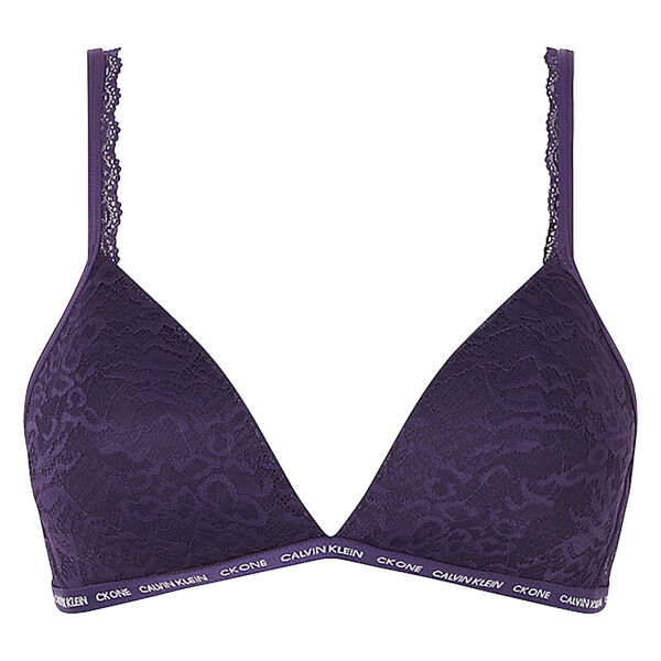 Dámska vystužená podprsenka CK1 Lace-Light QF6199E-VOM - Calvin Klein S