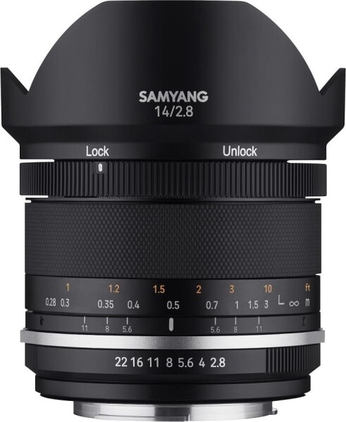 Samyang 4/3 14 mm F/2.8 MF MK2 MFT