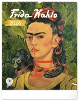 NOTIQUE Nástenný kalendár Frida Kahlo 2026 / 48 x 56 cm (PGN-35369-L)