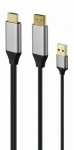Gembird adaptér HDMI (M) na DisplayPort (M) 2m / aktívny (A-HDMIM-DPM-01)
