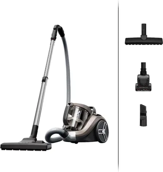 Rowenta Compact Power XXL Animal RO4B50 čierno-šedá / vysávač bezvreckový / 900 W / 2.5l / filter HEPA / 75 dB (RO4B50)