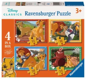 Ravensburger Disney: Leví kráľ 4 v 1