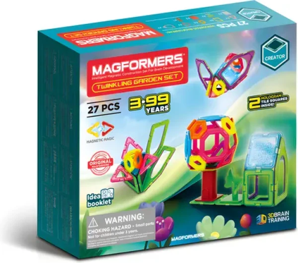 MAGFORMERS Magnetická stavebnica Trblietavá záhrada