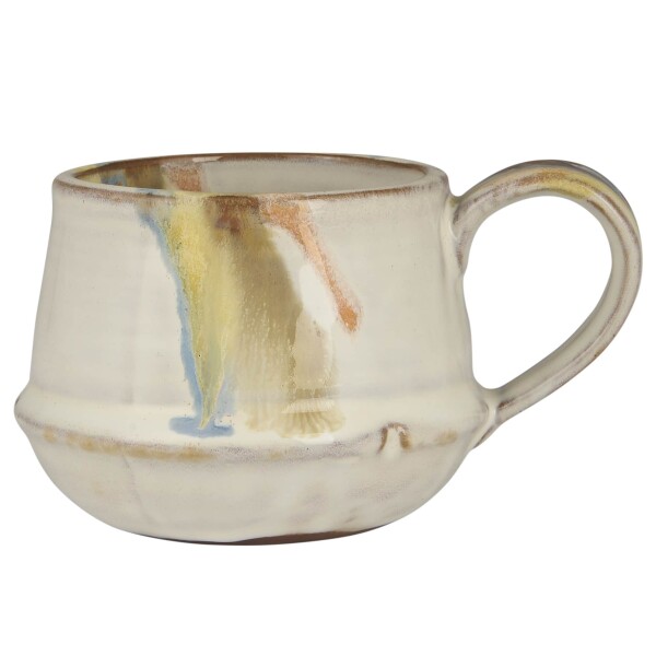 Ib Laursen Keramický hrnček Kalmar Colourful Stripes 200 ml