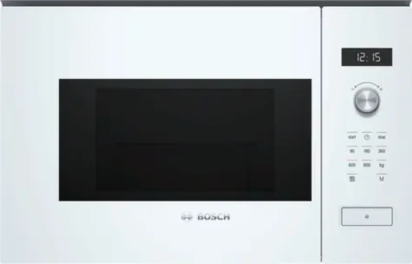 BOSCH Serie 6 BFL524MW0 biela / Mikrovlnná rúra / Vstavaná / Gril / 800 W / 20 l (BFL524MW0)
