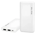 Blow PB10A biela / Powerbanka / 10000mAh / 2x USB-A / 5V/2.1A (81-149#)