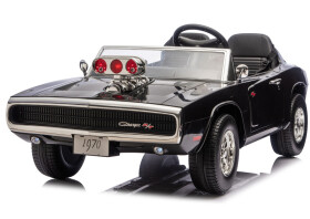 Mamido Detské elektrické autíčko Dodge Charger R/T 24V 2x200W čierne