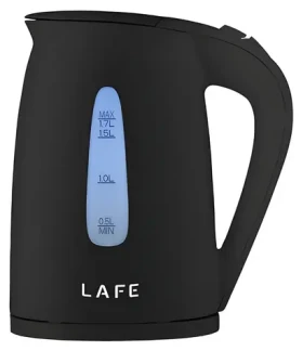 Lafe Essential LAFCZA47458 čierna / Rýchlovarná kanvica / 2200 W / 1,7 l / filter proti usadeninám (LAFCZA47458)