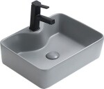 MEXEN - Eva umývadlo na dosku 48x37, šedá mat 21424961
