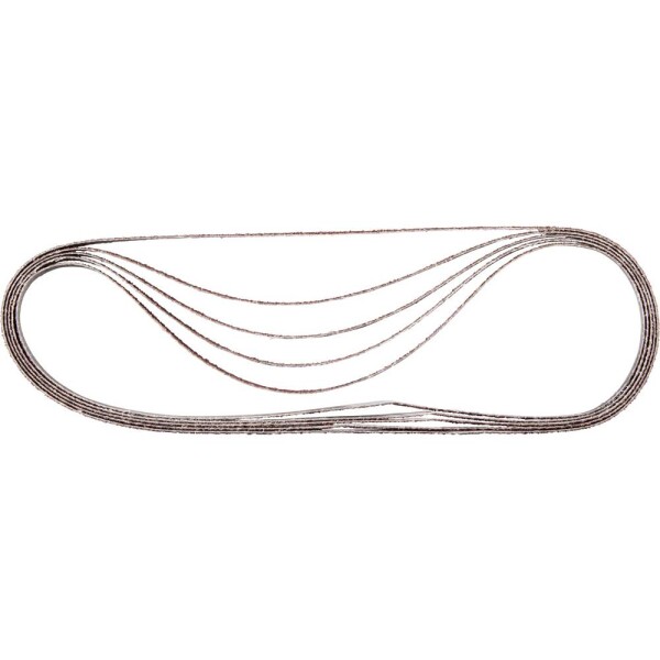 Makita P-43284 sada brúsneho pásu Zrnitosť 100 (d x š) 533 mm x 9 mm 5 ks; P-43284